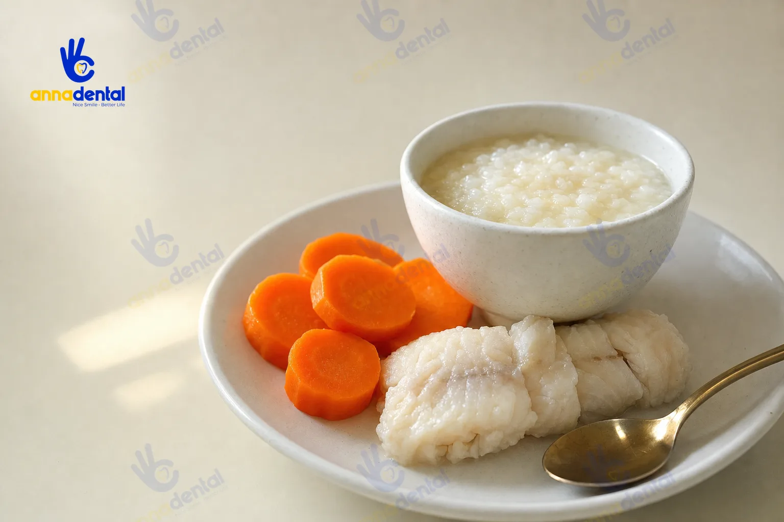 Đồ ăn mềm phù hợp cho tuần đầu sau bọc răng sứ