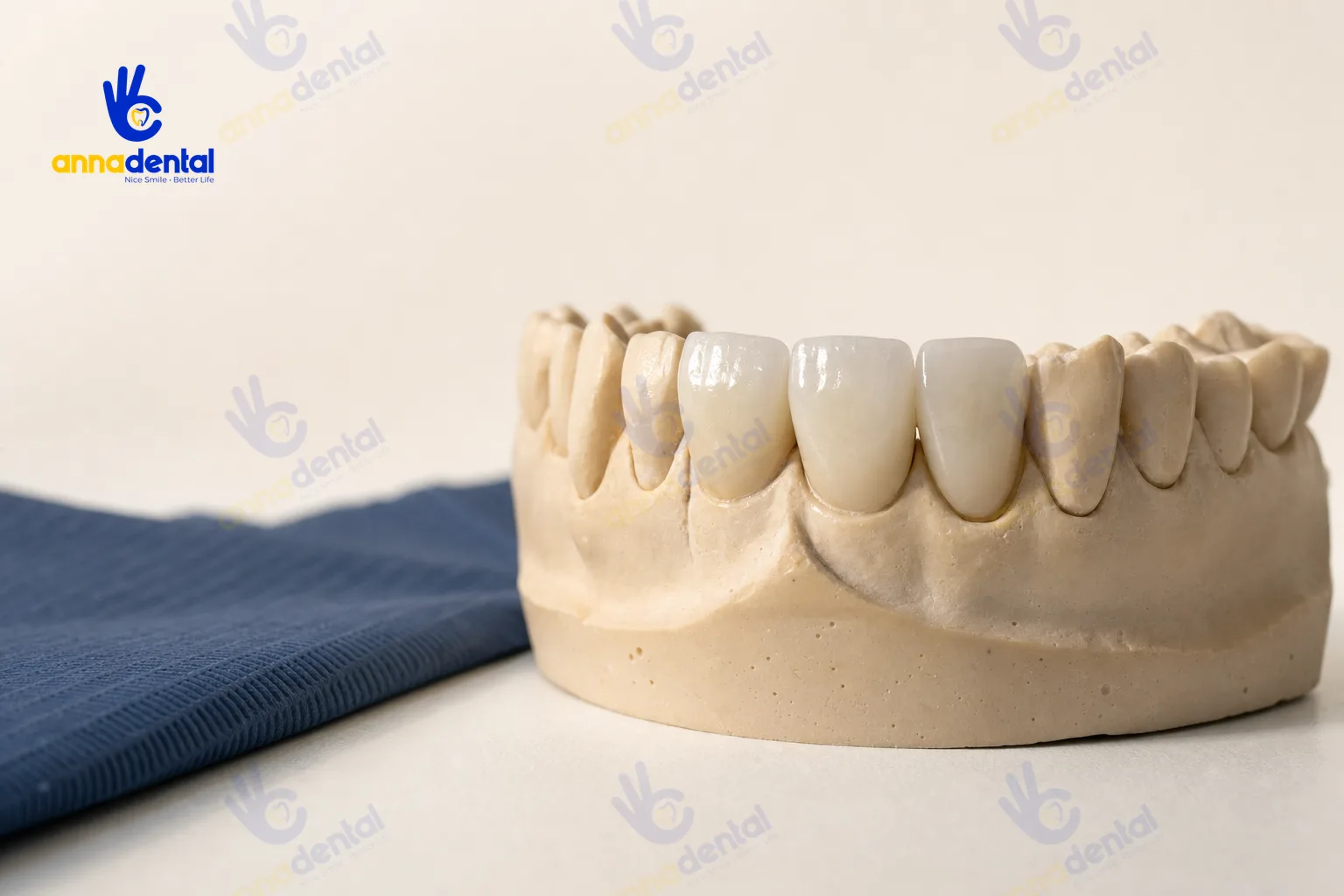 Mô phỏng lâm sàng minh họa có thể bọc sứ 4 răng cửa không