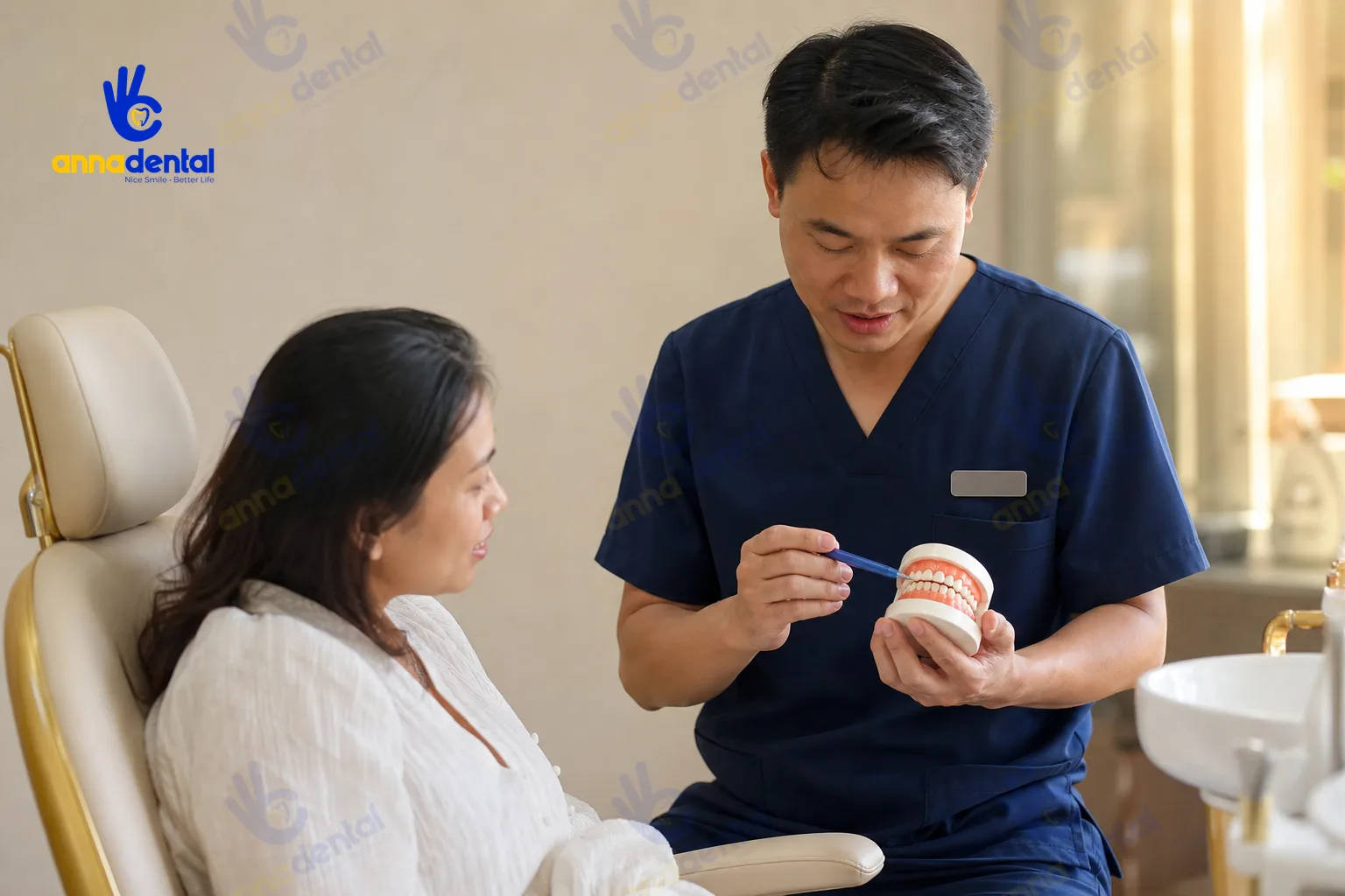 Tư vấn niềng răng cho người trưởng thành với bác sĩ chuyên môn