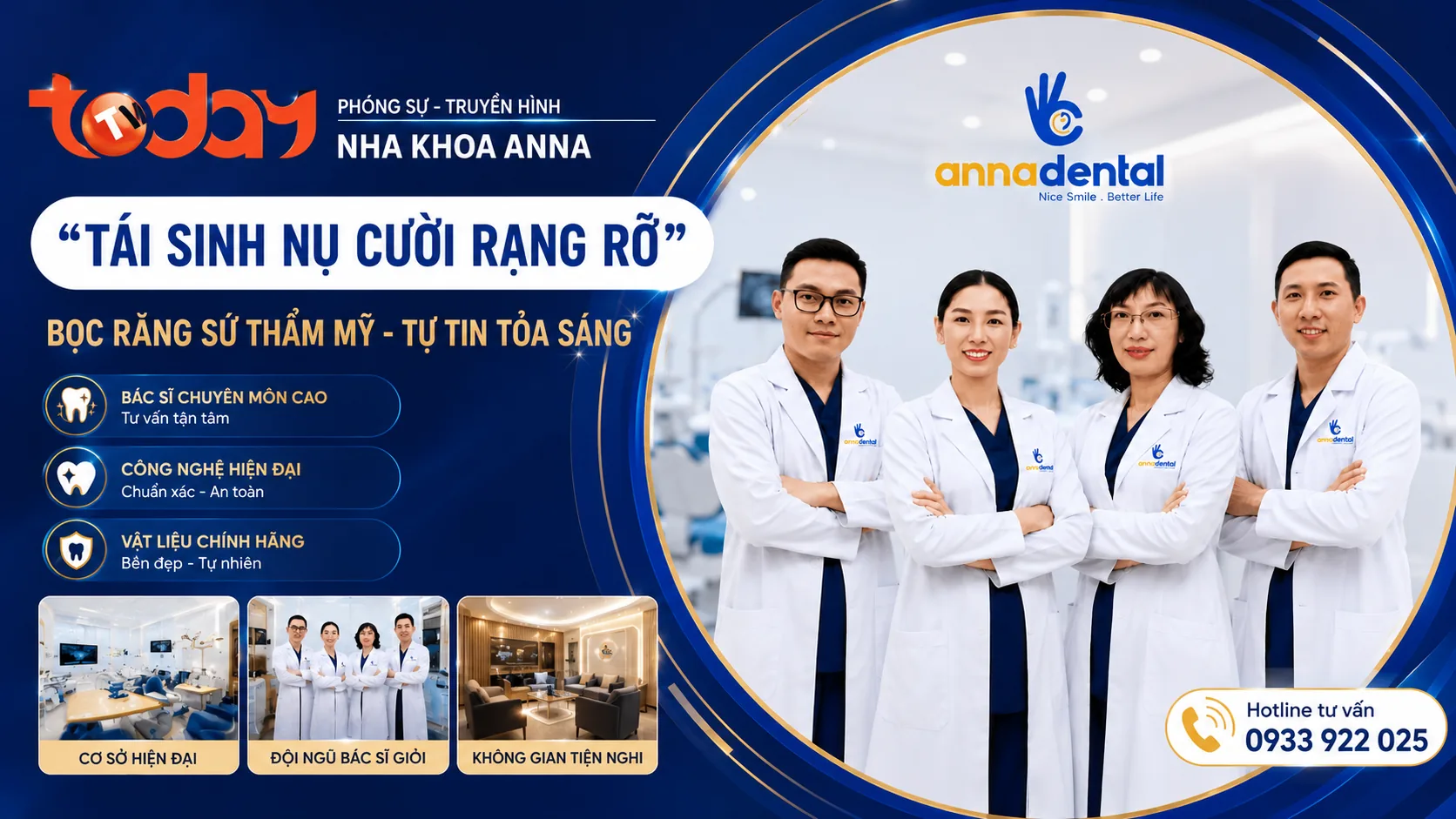 Đánh giá của đài truyền hình Today về Nha Khoa Anna