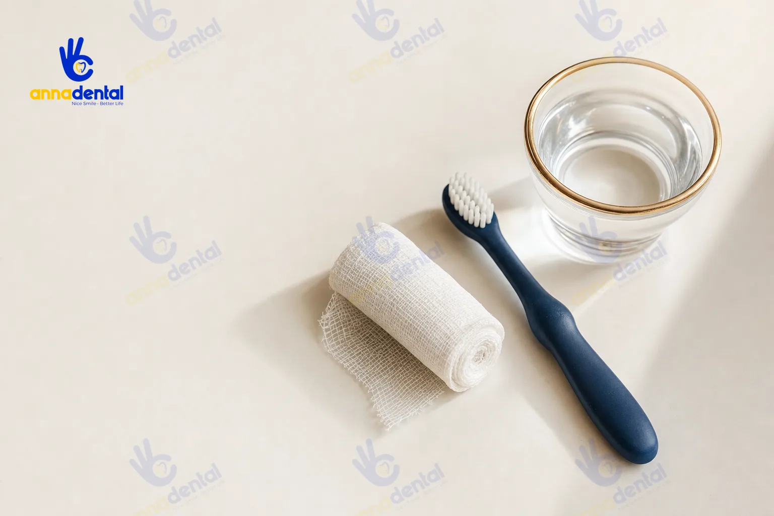 Gạc rơ miệng và bàn chải siêu mềm cho từng giai đoạn chăm sóc miệng